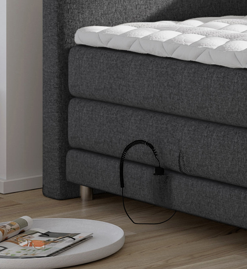 Boxspringbett Ampera elektrisch verstellbar mit Motor, inkl. kostenlose Lieferung und Montage