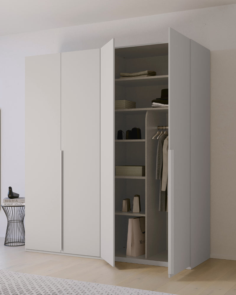 Drehtürenschrank Purisma in Holzdekor, inkl. Premium Zubehör B/H/T ca. 150/200/250/300 x 223 x 60 cm