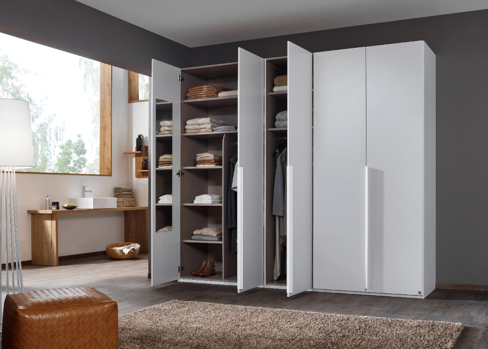 Drehtürenschrank Purisma in Holzdekor, inkl. Premium Zubehör B/H/T ca. 150/200/250/300 x 223 x 60 cm