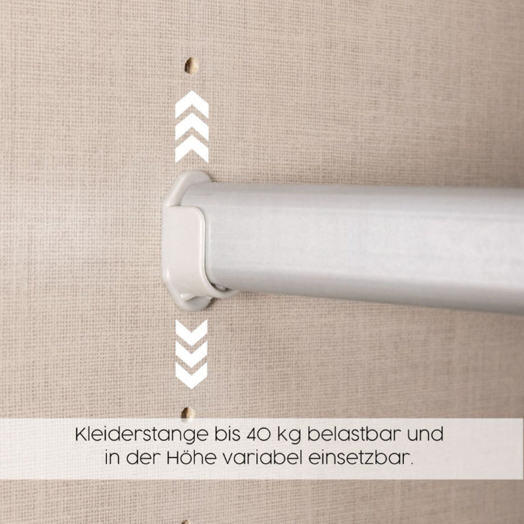 Schwebetürenschrank Artemis 2-türig Farbglastüren B/H/T 225 x 210 x 62 cm