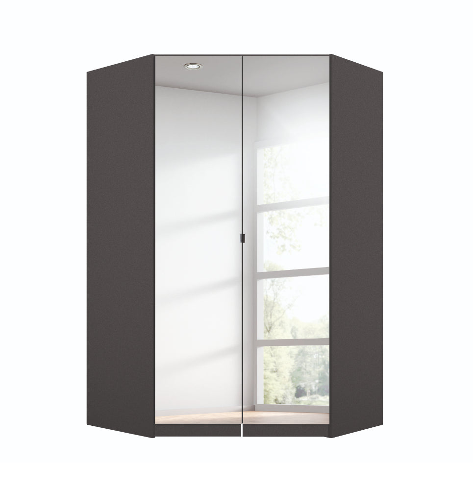 Drehtürenschrank Celle Hochglanz Schranksystem Höhe 197 cm