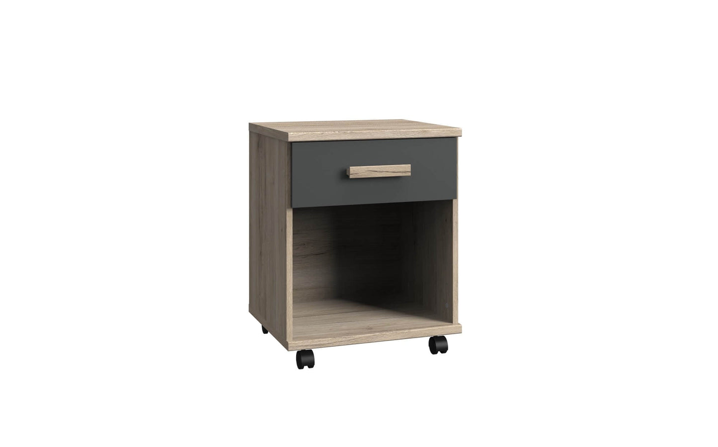 Wimex Rollcontainer Cariba mit eine Schublade für Schreibtisch B/H/T ca. 46 x 58 x 40 cm