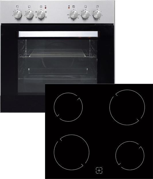 PKM Einbauherdset BIC4-GKU-IX2 Breite 60 cm