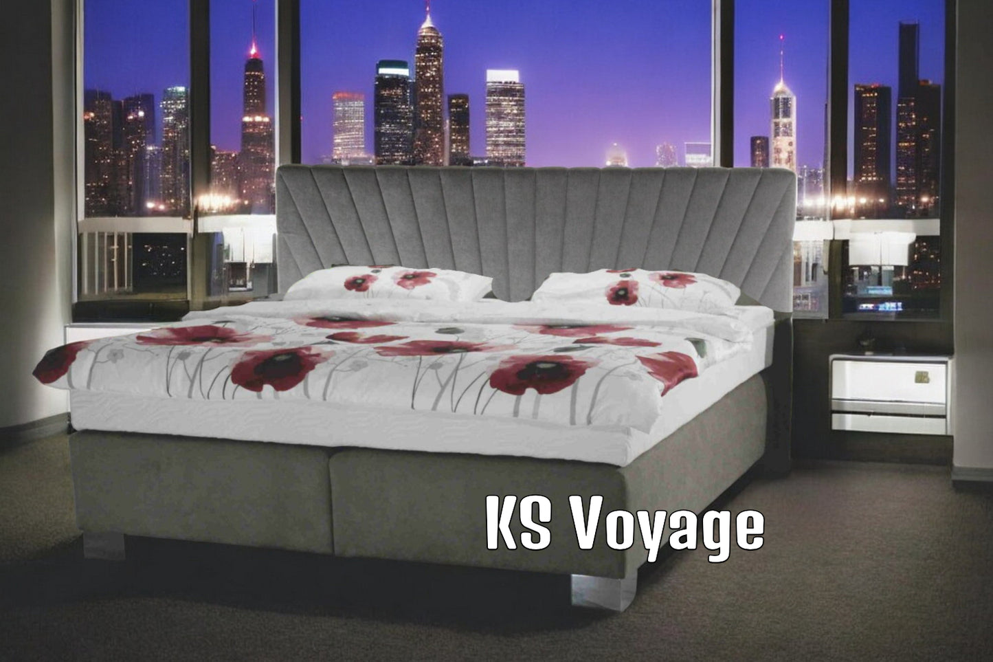 Boxspringbett KS Voyage, Komfortbett, inkl. Lieferung und Montage