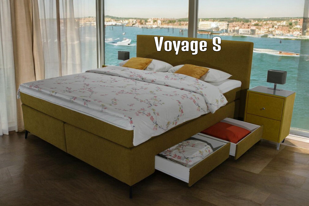Boxspringbett KS Voyage S, Komfortbett mit 4 Schubladen, inkl. Lieferung und Montage