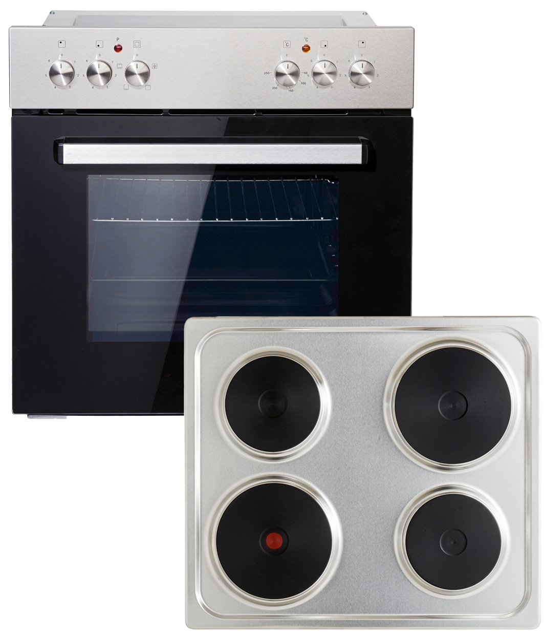 PKM Einbauherdset BIC3-I-KP-IX2/2 Breite 60 cm