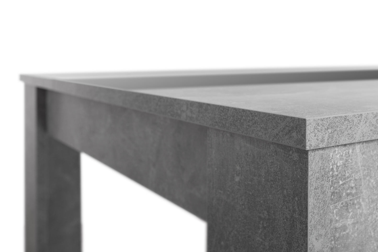 Finori Esstisch Niklas Beton-optik/Eiche-Sonoma B/H/T 138 x 74 x 80 cm
