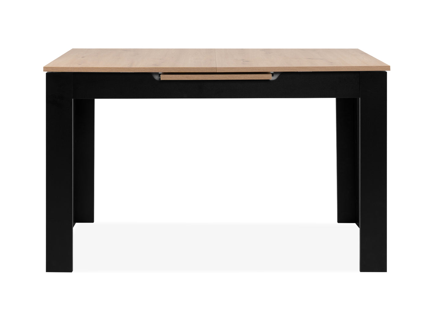 Finori Auszugtisch Birmingham Weiß/Artisan-Oak/Schwarz B/H/T 125-165 x 75 x 80 cm