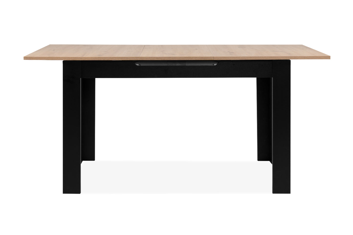 Finori Auszugtisch Birmingham Weiß/Artisan-Oak/Schwarz B/H/T 125-165 x 75 x 80 cm