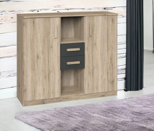 Wimex Highboard Cariba Kinderzimmer incl. Soft-Close B/H/T ca. 122 x 105 x 40 cm