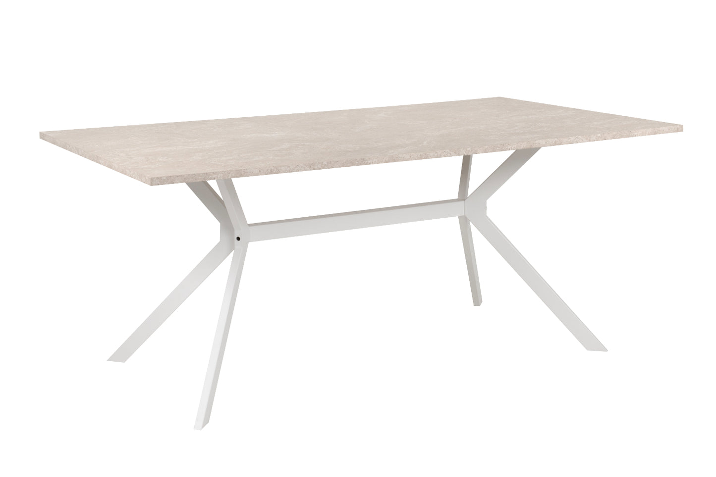 Finori Esstisch Onex Artisan-Oak/Sandstein/Schiefer dunkel B/H/T 180 x 75 x 90 cm