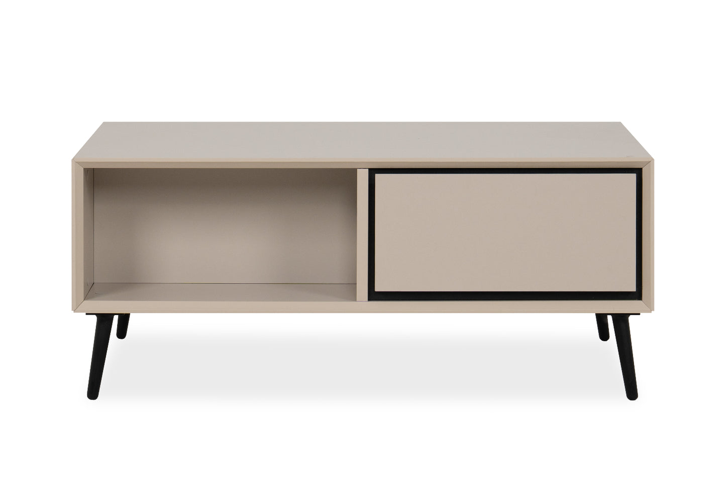 Finori Couchtisch Sand/Schwarz ca. B/H/T 94 x 40 x 55 cm