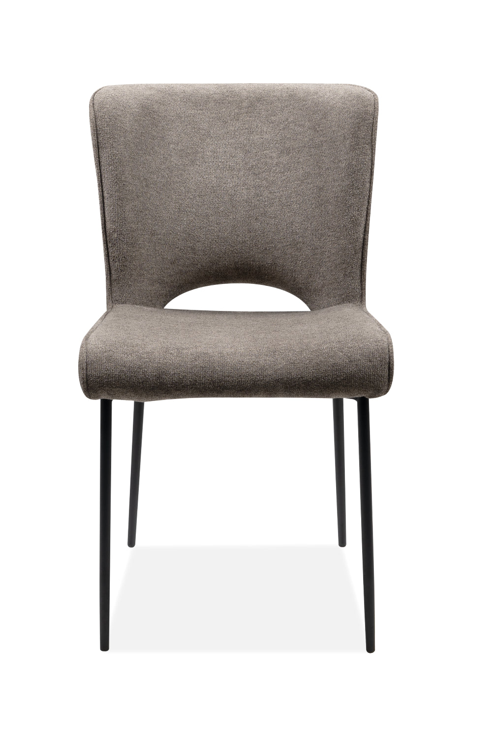 Finori Polsterstuhl Tom 70A Cord Grau-Braun B/H/T ca. 49,5 x 82,5 x 60,5 cm