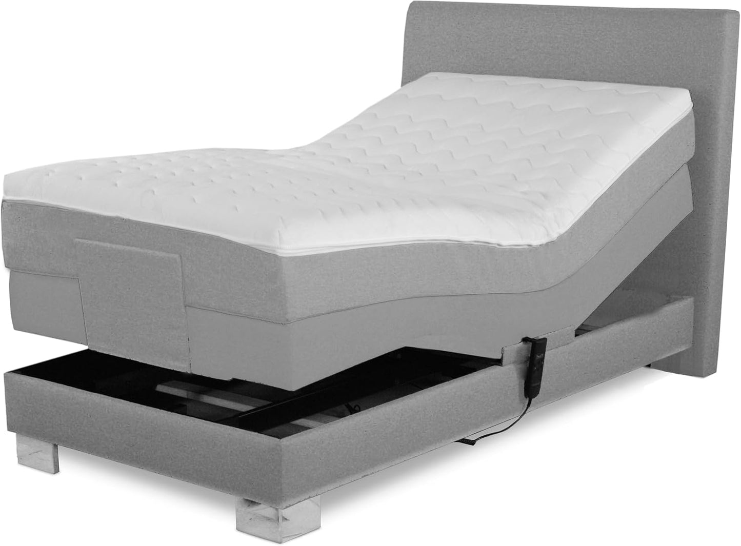 Boxspringbett KS Voyage E, Elektrisches Komfortbett mit Motor, inkl. Lieferung und Montage