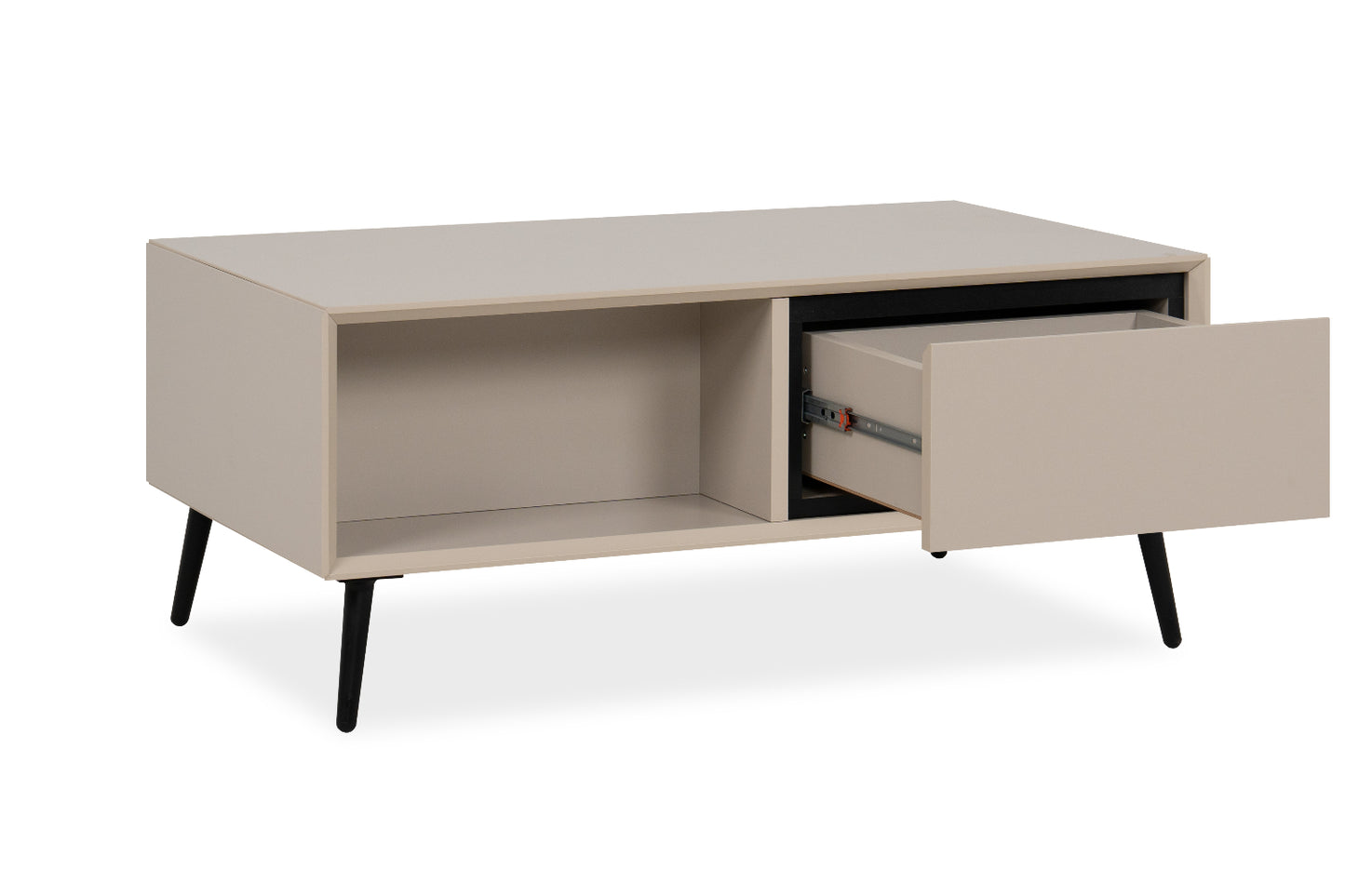 Finori Couchtisch Sand/Schwarz ca. B/H/T 94 x 40 x 55 cm