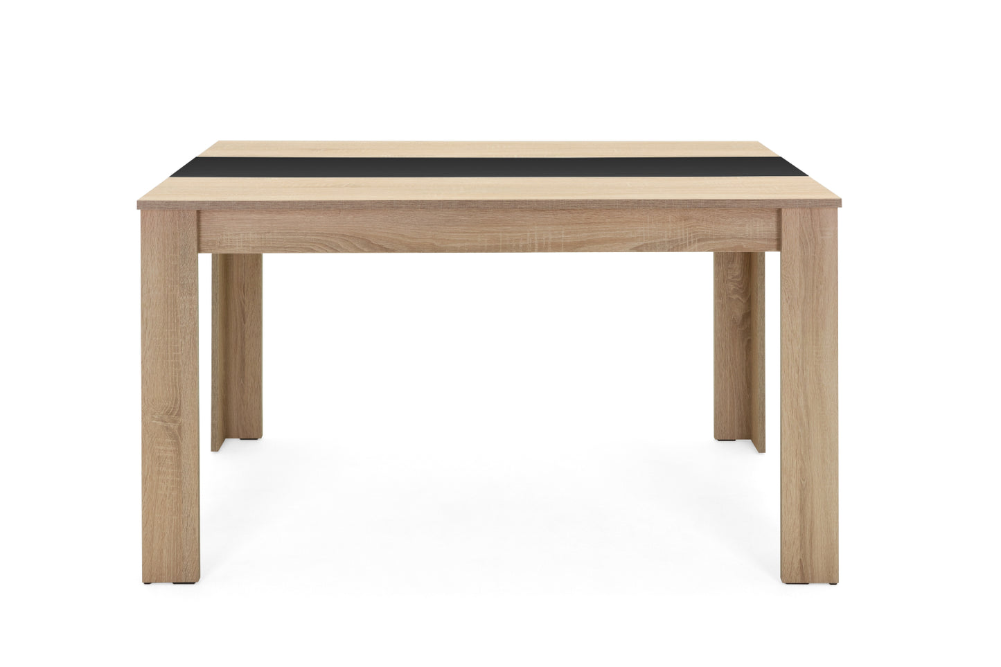 Finori Esstisch Niklas Beton-optik/Eiche-Sonoma B/H/T 138 x 74 x 80 cm