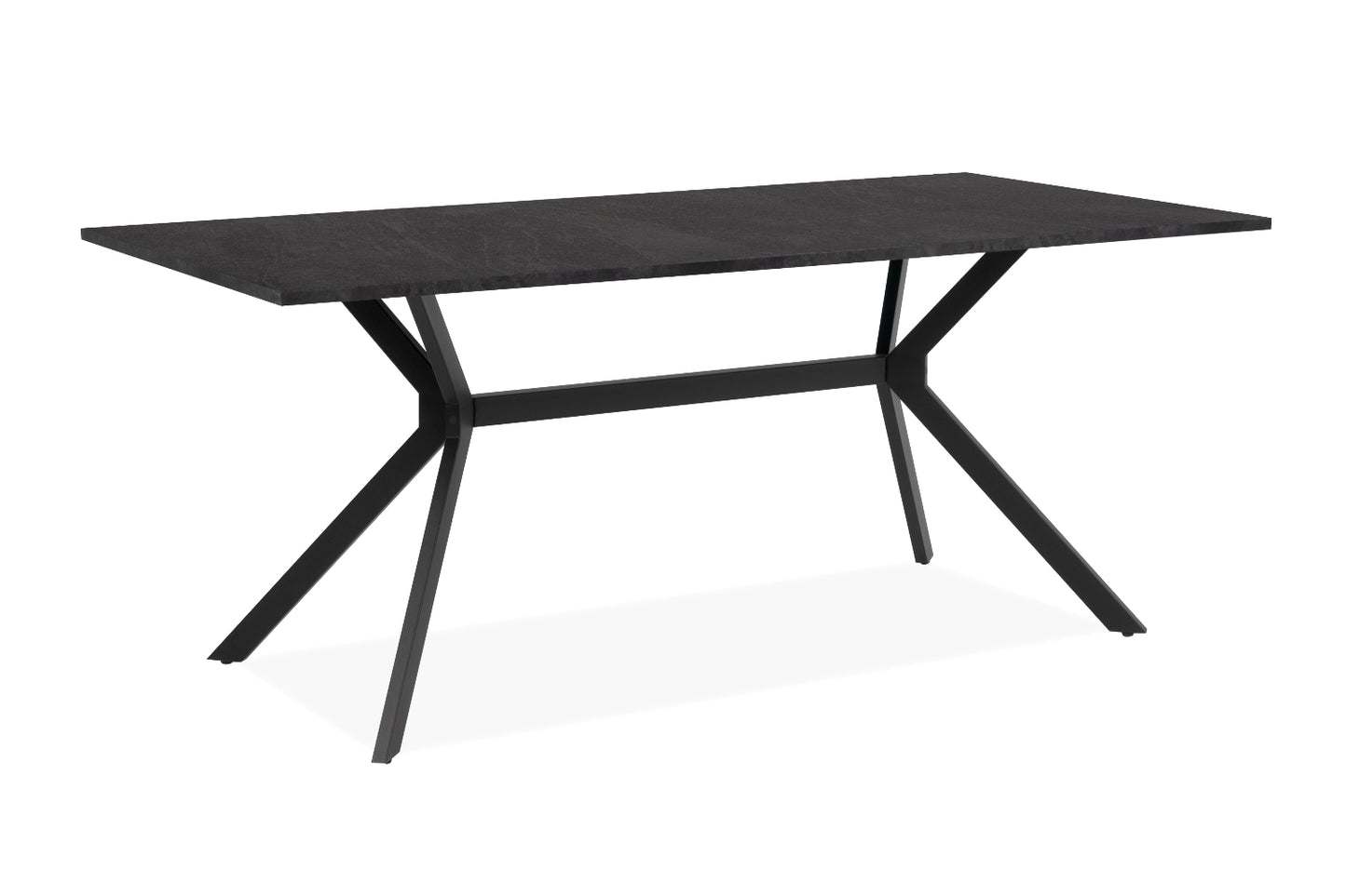 Finori Esstisch Onex Artisan-Oak/Sandstein/Schiefer dunkel B/H/T 180 x 75 x 90 cm