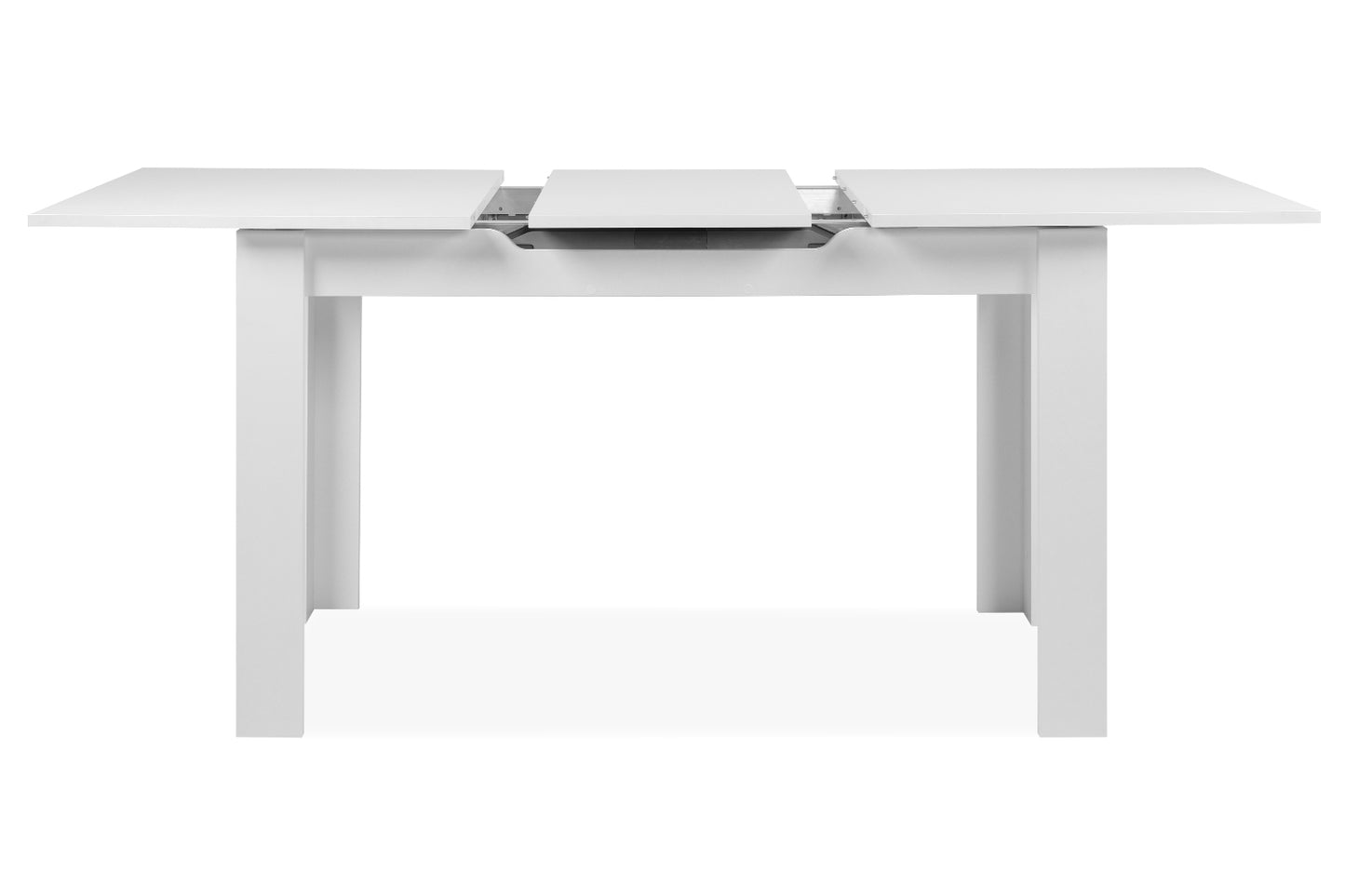 Finori Auszugtisch Birmingham Weiß/Artisan-Oak/Schwarz B/H/T 125-165 x 75 x 80 cm