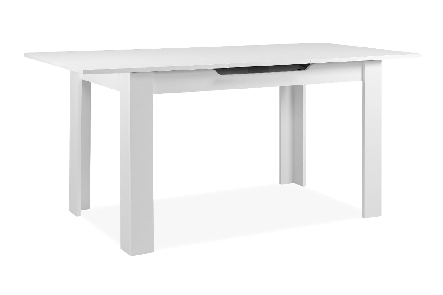 Finori Auszugtisch Birmingham Weiß/Artisan-Oak/Schwarz B/H/T 125-165 x 75 x 80 cm