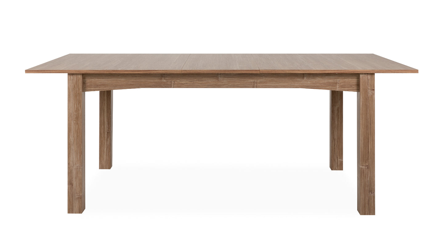 Finori Auszugtisch Boobang Bambusoptik B/H/T 160-200 x 75 x 90 cm