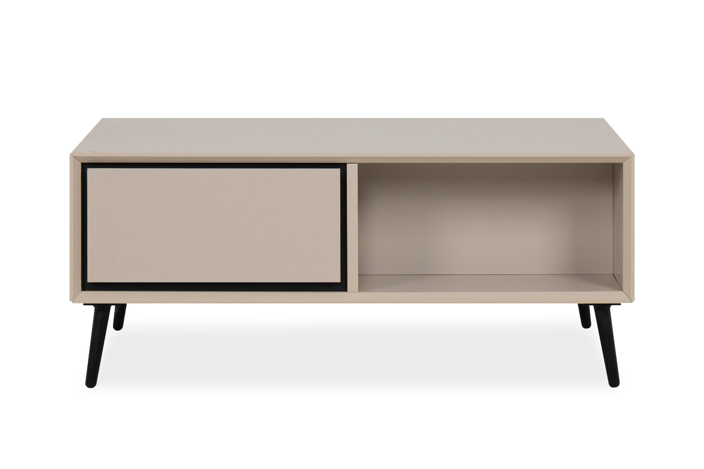 Finori Couchtisch Sand/Schwarz ca. B/H/T 94 x 40 x 55 cm