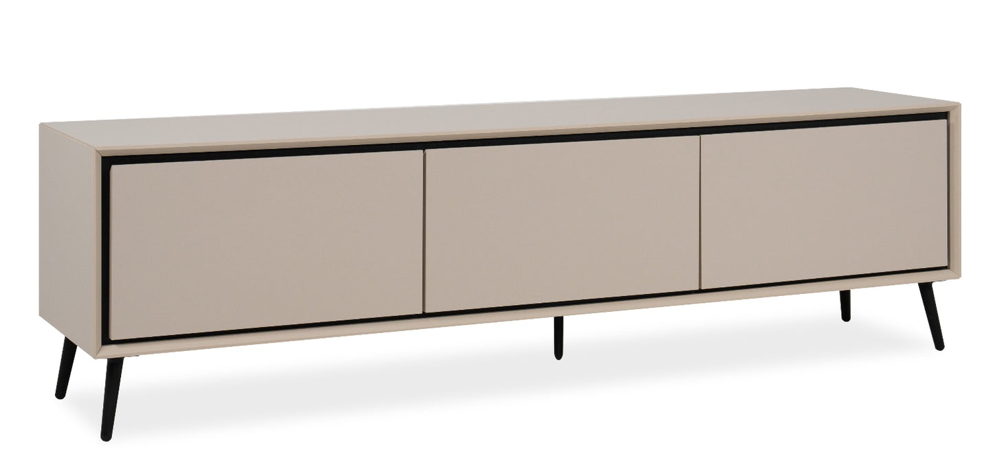 Finori TV Lowboard Arona Sand/Schwarz ca. B/H/T 175 x 50 x 38 cm