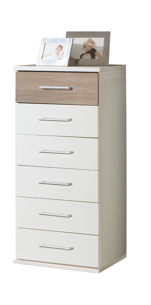 Wimex Schubkastenkommode Click mit 6 Schubladen und 12 Farbvarianten B/H/T ca. 46 x 106 x 40 cm