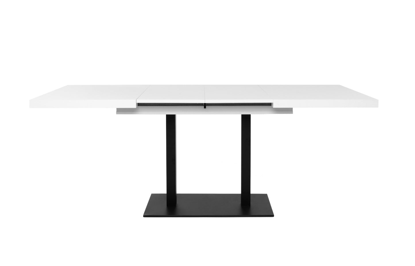 Finori Auszugtisch Quadrato Sonoma-Eiche/Weiß B/H/T 120-200 x 75 x 80 cm