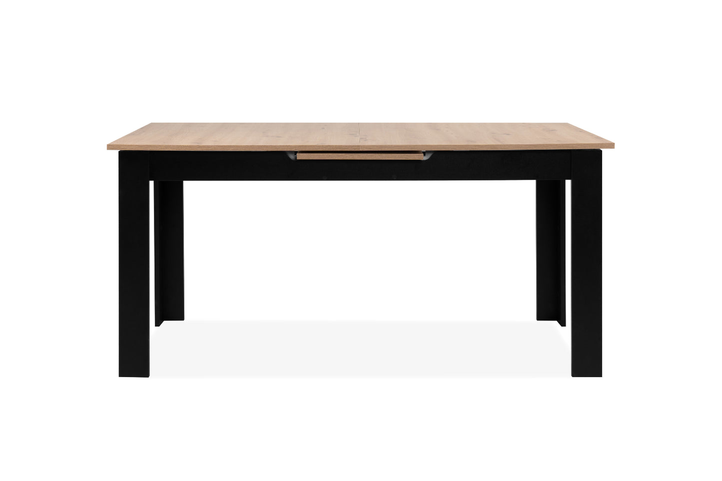 Finori Auszugtisch Birmingham Weiß/Artisan-Oak/Schwarz B/H/T 165-200 x 75 x 80 cm