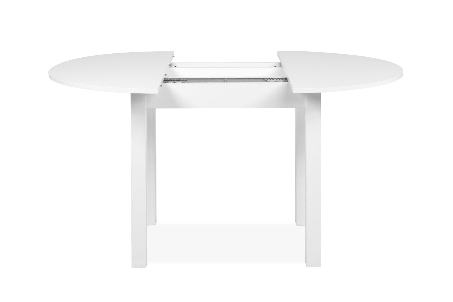 Finori Auszugtisch Coburg Rund Eiche-Sonoma/Weiß/Artisan-Oak B/H/T 100-140 x 76 x 100 cm