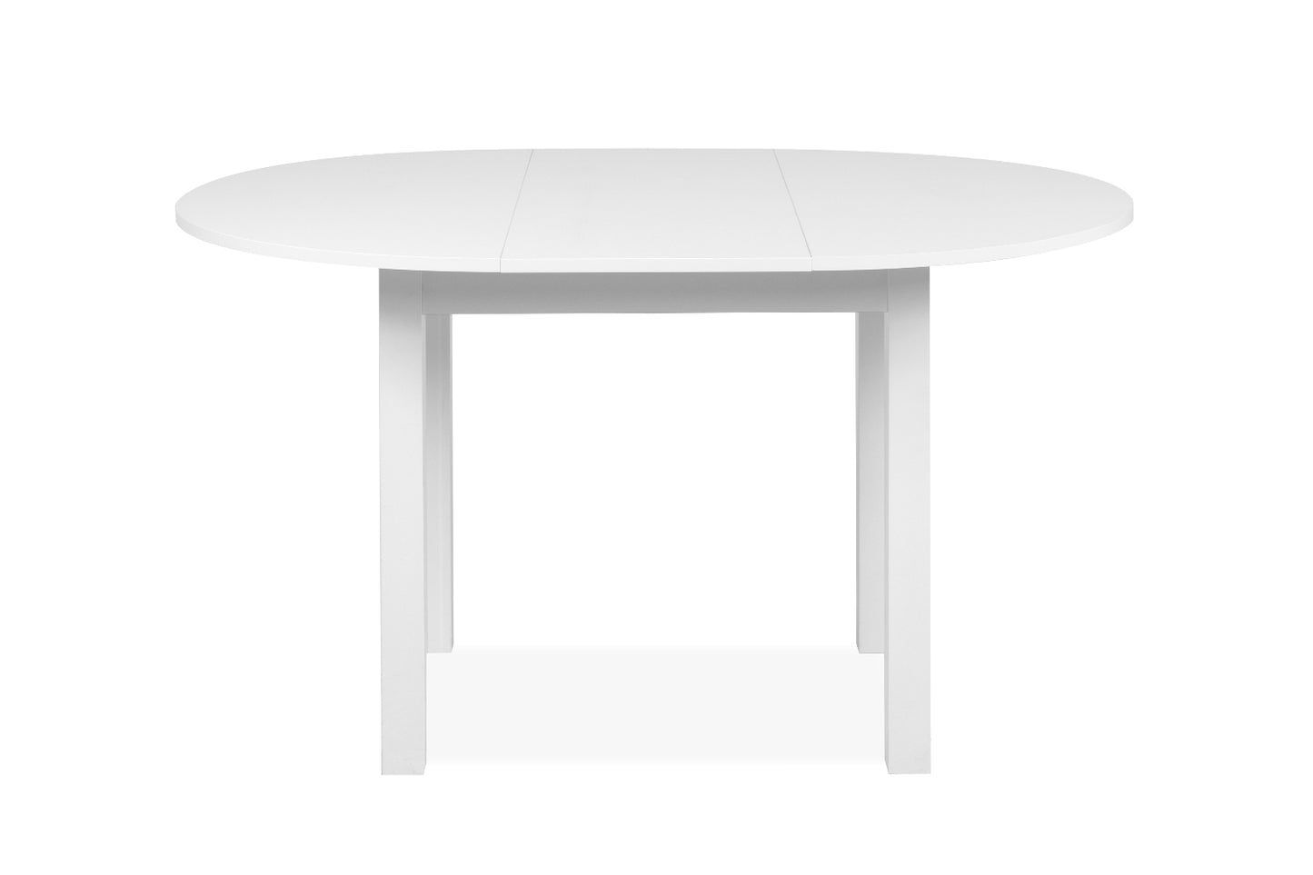 Finori Auszugtisch Coburg Rund Eiche-Sonoma/Weiß/Artisan-Oak B/H/T 100-140 x 76 x 100 cm