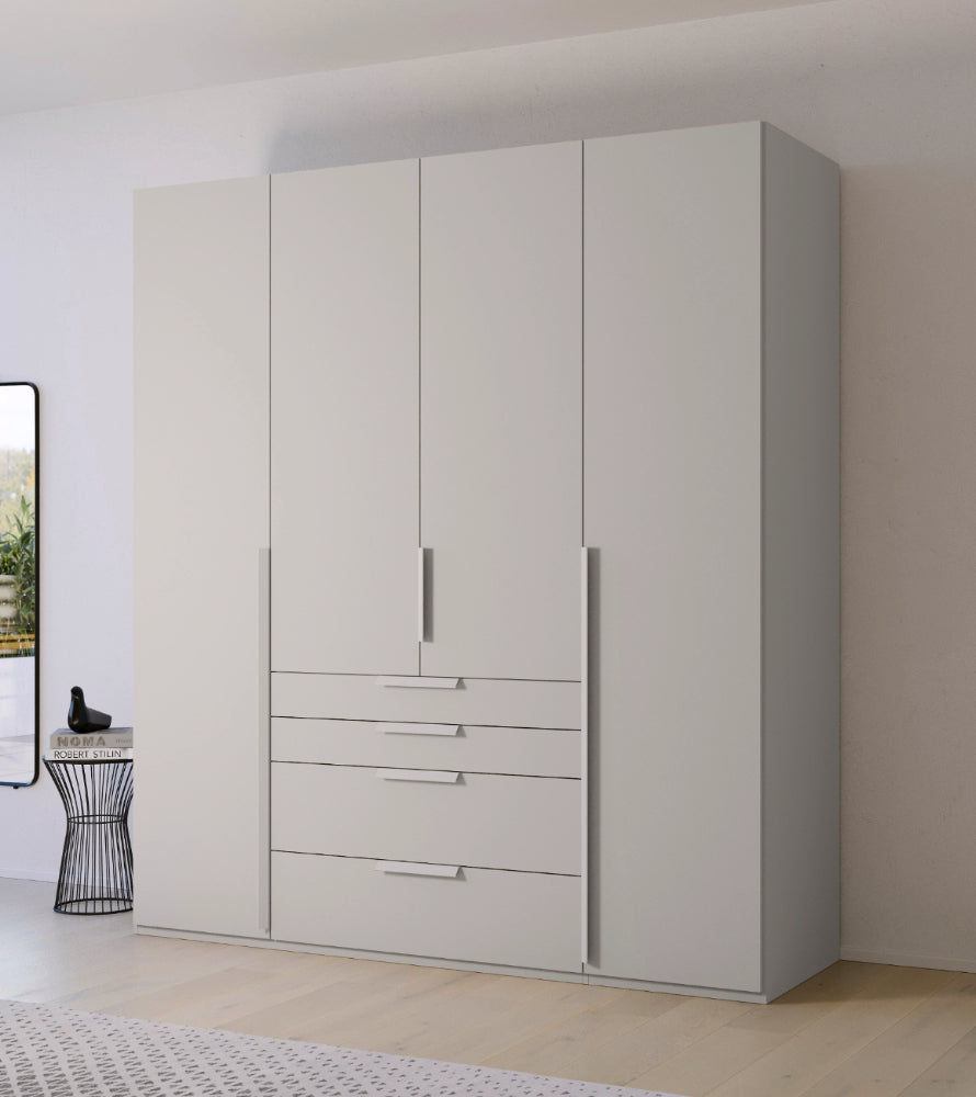 Drehtürenschrank Purisma in Holzdekor, inkl. Premium Zubehör B/H/T ca. 150/200/250/300 x 223 x 60 cm