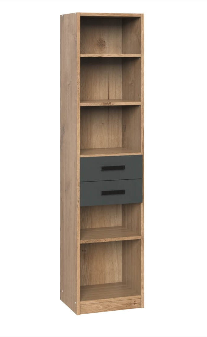 Wimex Regal Liverpool Jugendzimmer mit 2 Schubladen B/H/T ca. 47 x 198 x 38 cm