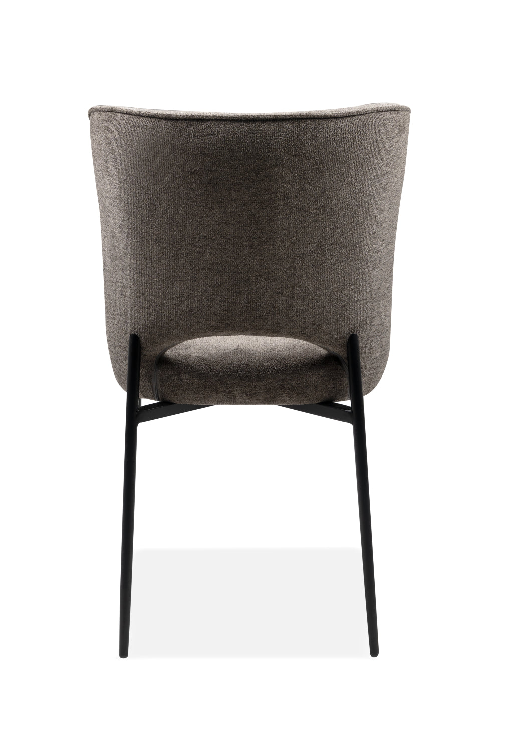 Finori Polsterstuhl Tom 70A Cord Grau-Braun B/H/T ca. 49,5 x 82,5 x 60,5 cm