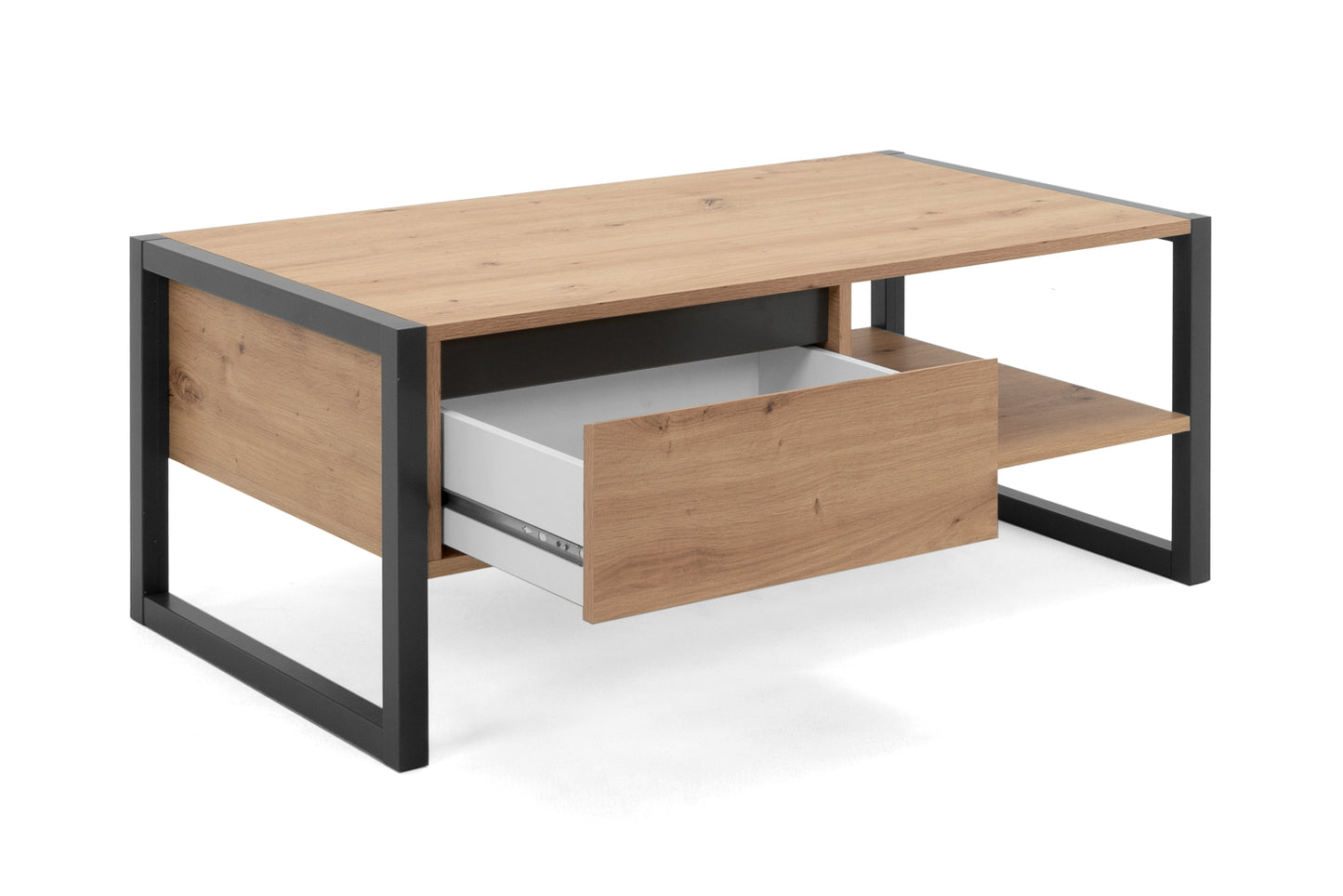 Wohnzimmer-Set Finori Denver Artisan-Oak/Anthrazit 3-teilig