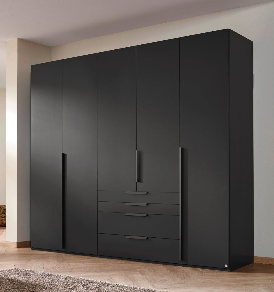 Drehtürenschrank Purisma in Holzdekor, inkl. Premium Zubehör B/H/T ca. 150/200/250/300 x 223 x 60 cm