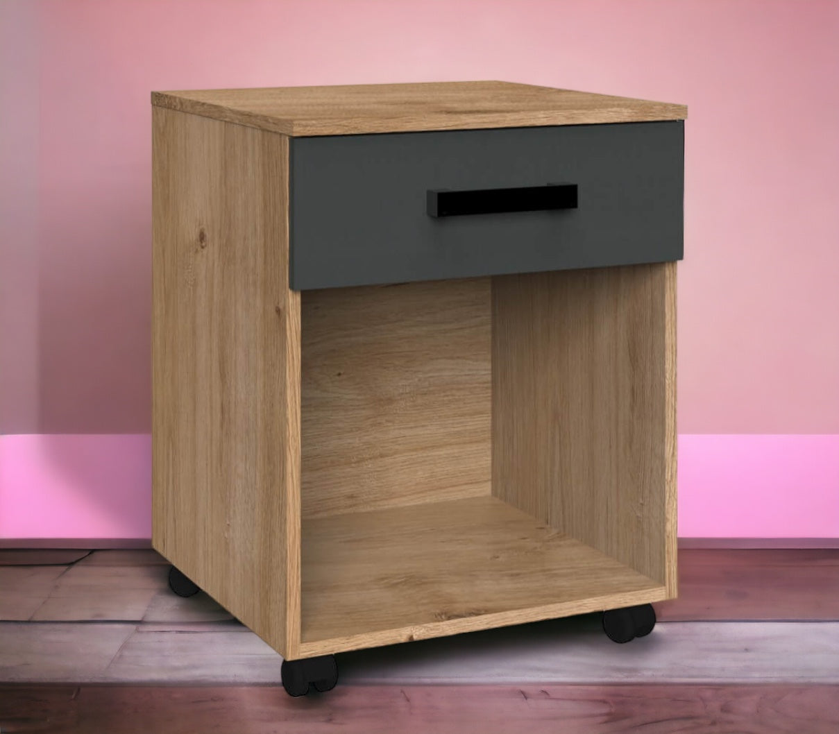 Wimex Rollcontainer Liverpool Jugendzimmer mit einer Schublade und offenem Fach B/H/T ca. 46 x 58 x 40 cm