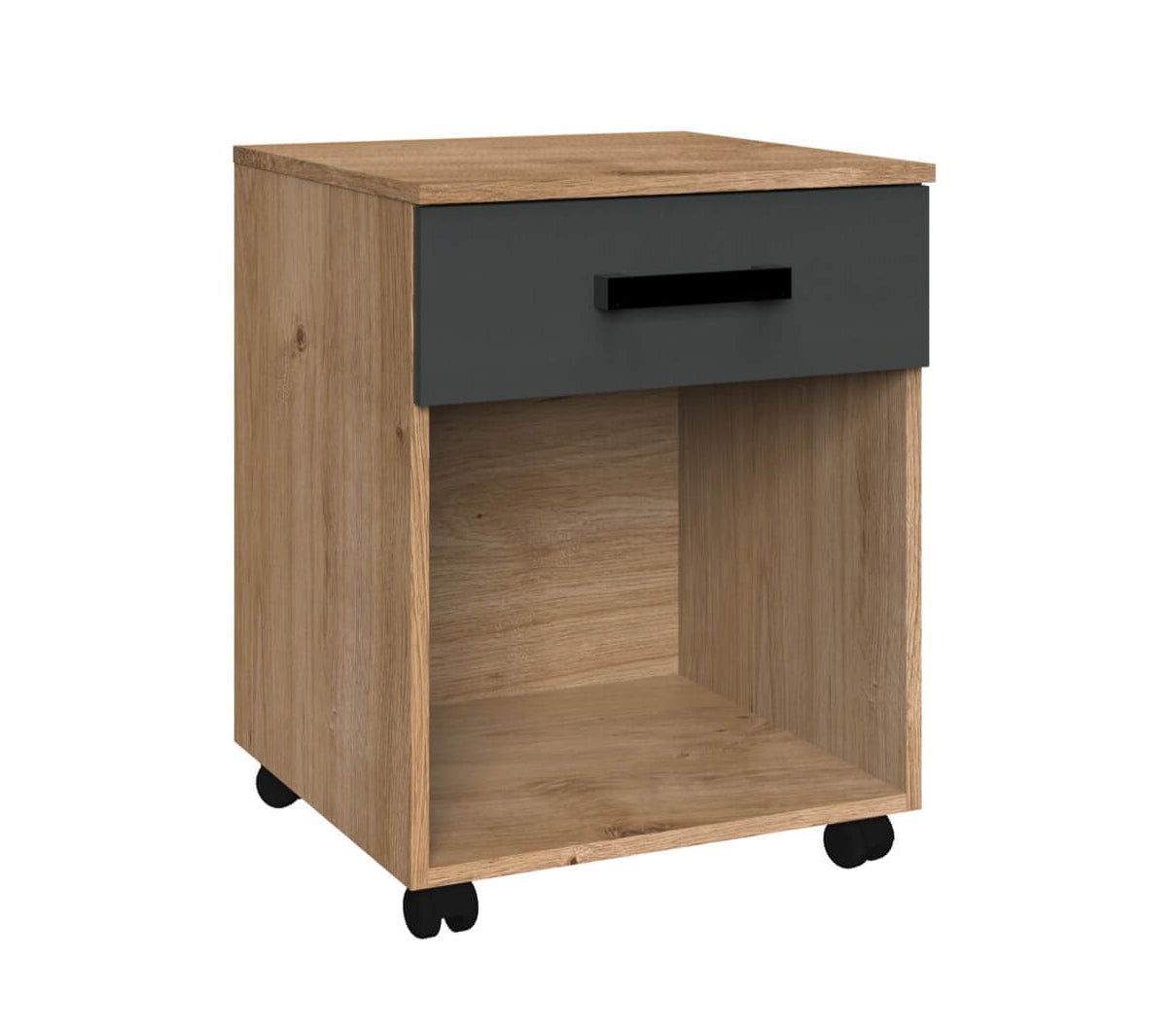 Wimex Rollcontainer Liverpool Jugendzimmer mit einer Schublade und offenem Fach B/H/T ca. 46 x 58 x 40 cm