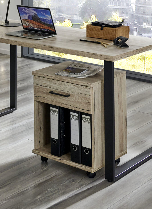 Wimex Rollcontainer Home Desk mit eine Schublade B/H/T ca. 46 x 58 x 40 cm