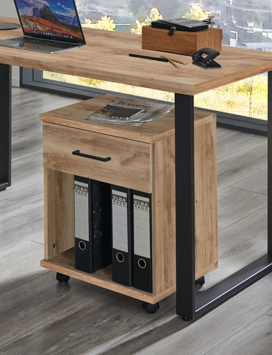 Wimex Rollcontainer Home Desk mit eine Schublade B/H/T ca. 46 x 58 x 40 cm