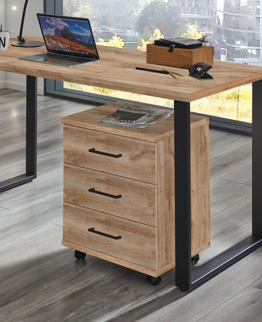 Wimex Rollcontainer Home Desk mit 3 Schubladen B/H/T ca. 46 x 58 x 40 cm