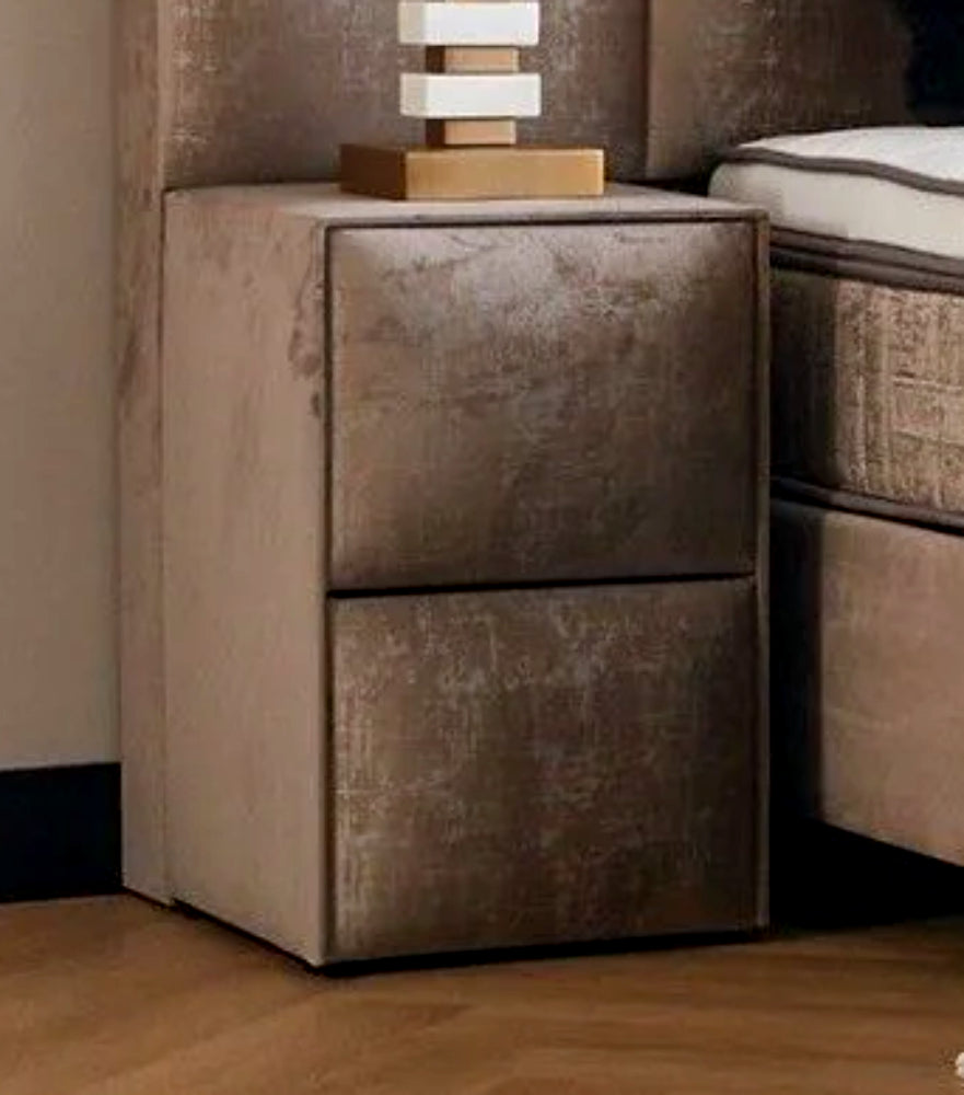 Boxspringbett Callisto Beige Voll-orthopädisches Komfortbett mit Bettkasten, Stauraum, inkl. kostenlose Lieferung und Montage