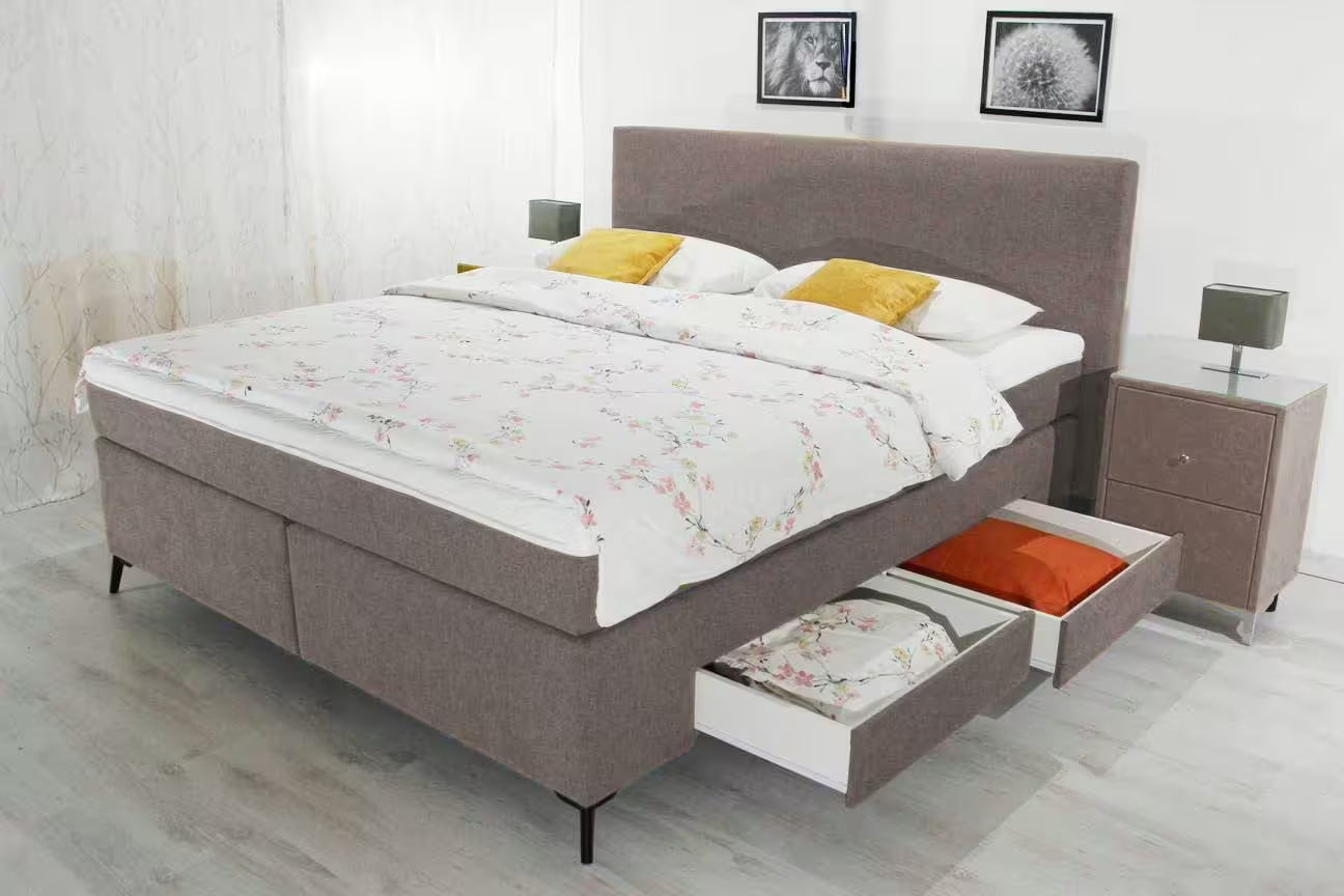 Boxspringbett KS Voyage S, Komfortbett mit 4 Schubladen, inkl. Lieferung und Montage