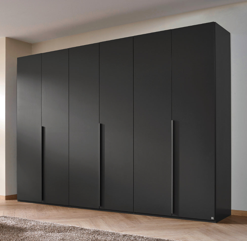 Drehtürenschrank Purisma in Holzdekor, inkl. Premium Zubehör B/H/T ca. 150/200/250/300 x 223 x 60 cm