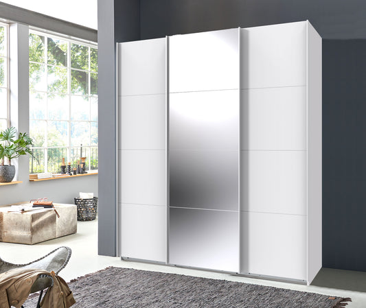 Schwebetürenschrank Norderstedt 3-türig B/H/T ca. 180 x 208 x 64 cm
