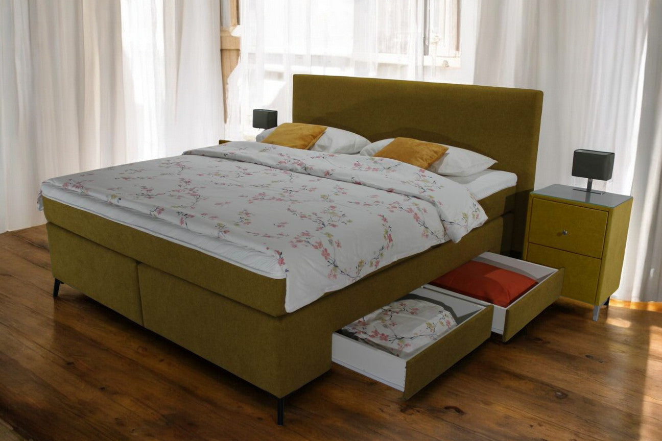 Boxspringbett KS Voyage S, Komfortbett mit 4 Schubladen, inkl. Lieferung und Montage