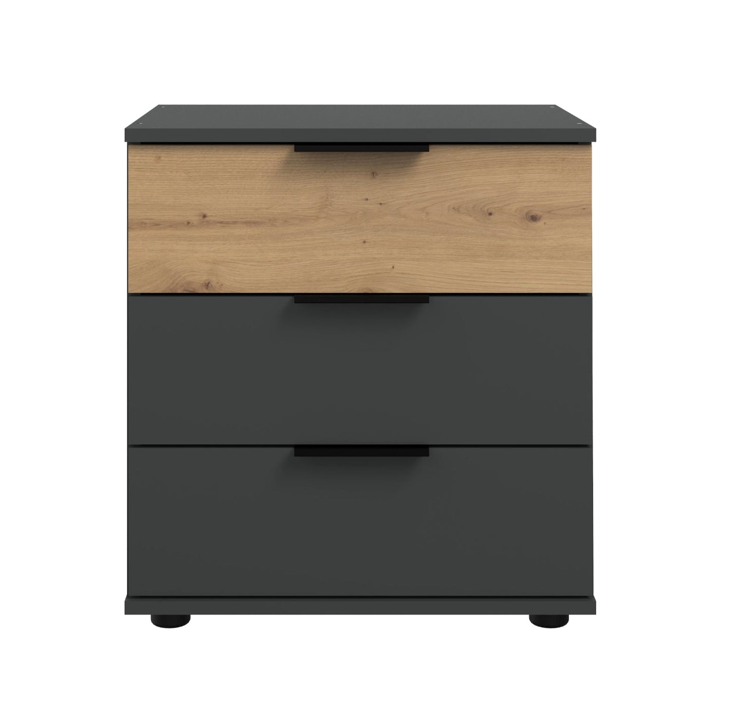 Wimex Nachtschrank Gibraltar mit 3 Schubladen B/H/T ca. 52 x 58 x 38 cm