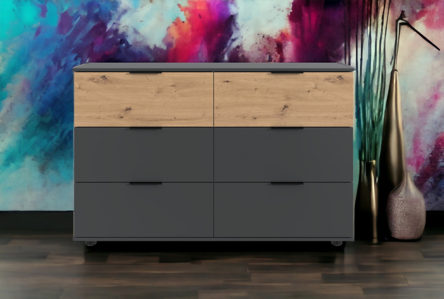 Wimex Schubkastenkommode Gibraltar mit 6 Schubkästen B/H/T ca. 130 x 83 x 41 cm