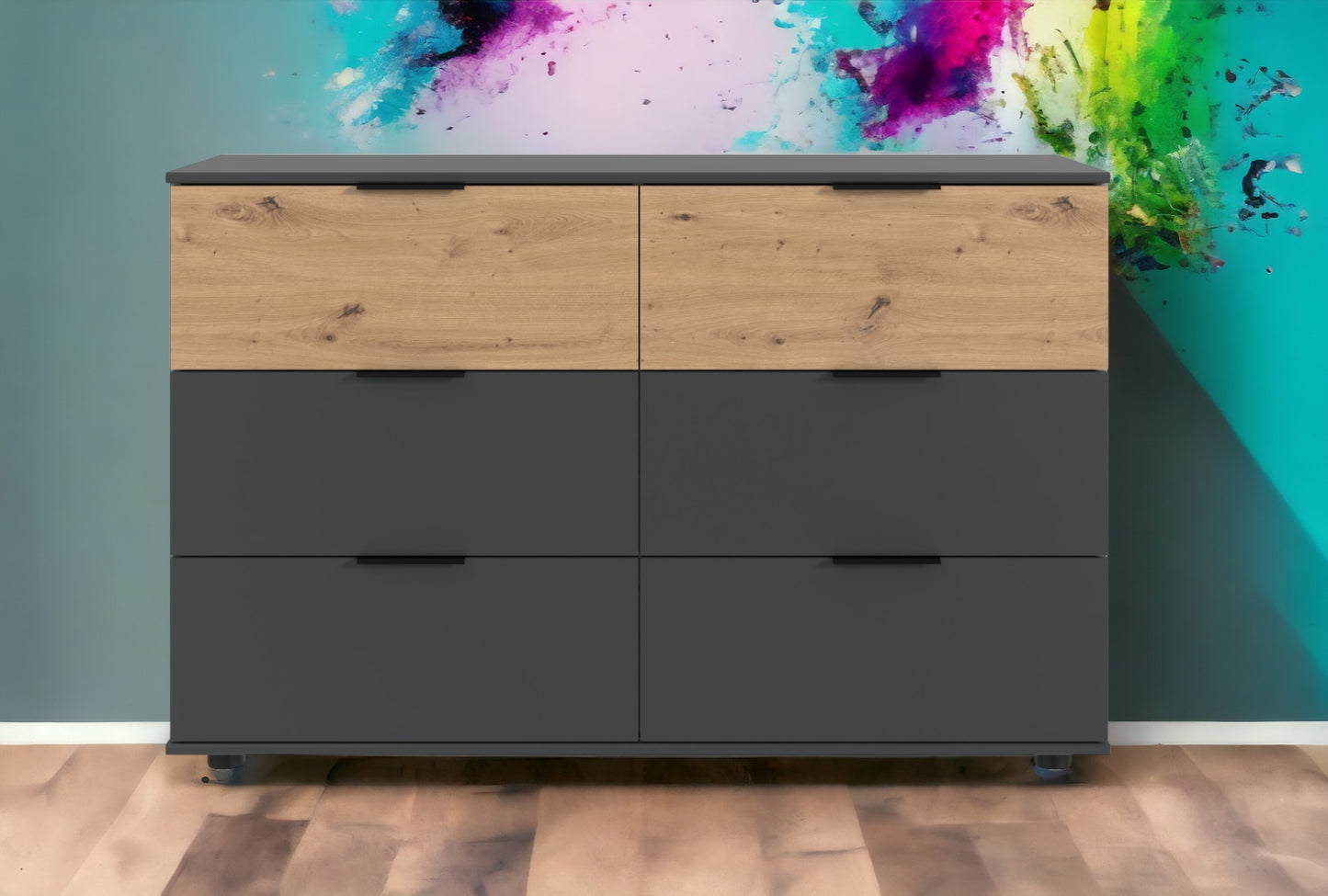 Wimex Schubkastenkommode Gibraltar mit 6 Schubkästen B/H/T ca. 130 x 83 x 41 cm