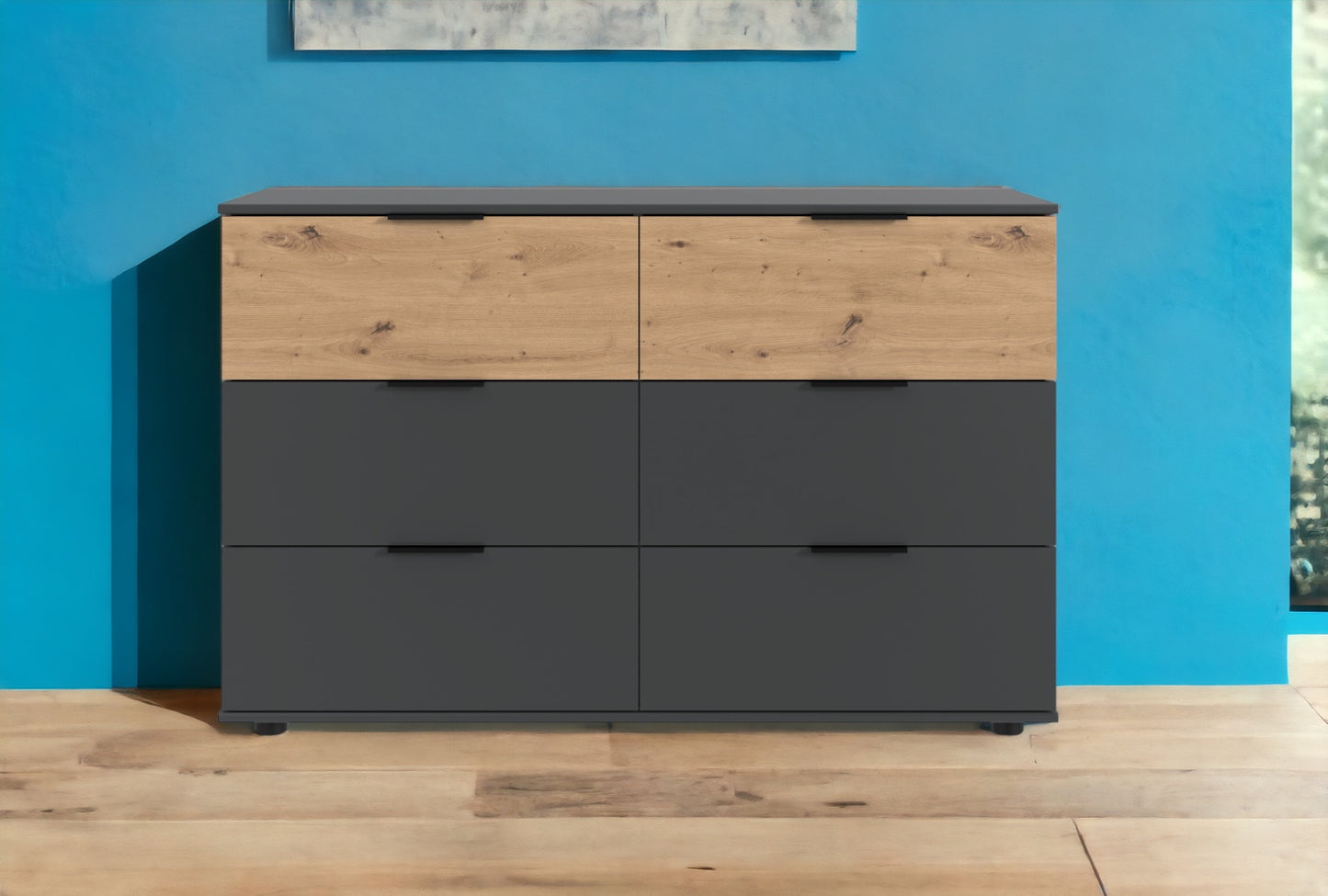 Wimex Schubkastenkommode Gibraltar mit 6 Schubkästen B/H/T ca. 130 x 83 x 41 cm